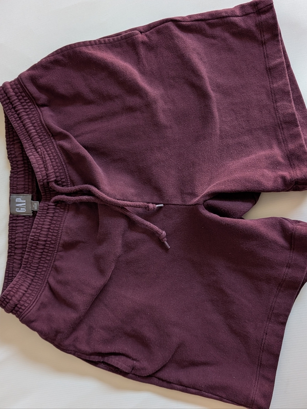 GAP Men's Athletic Drawstring Shorts in Plum
